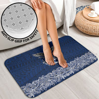 American Samoa Eagle Bathroom Set Sea Turtle Traditional Polynesian Tribal Tattoo