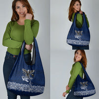 American Samoa Eagle Grocery Bag Sea Turtle Traditional Polynesian Tribal Tattoo