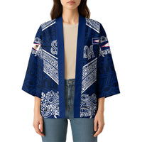 American Samoa Eagle Kimono Sea Turtle Traditional Polynesian Tribal Tattoo