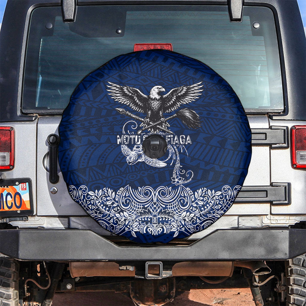 American Samoa Eagle Spare Tire Cover Sea Turtle Traditional Polynesian Tribal Tattoo