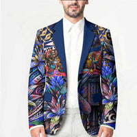 American Samoa Warrior Blazer Polynesian Fruit Bat Talofa Urban Graffiti Street Art
