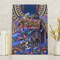 American Samoa Warrior Canvas Wall Art Polynesian Fruit Bat Talofa Urban Graffiti Street Art