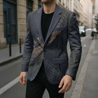 New Zealand She’ll Be Right Blazer NZ Slang No. 8 Wire Map Pattern