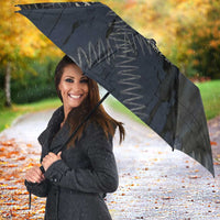 New Zealand She’ll Be Right Umbrella NZ Slang No. 8 Wire Map Pattern