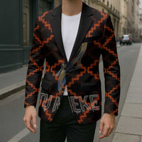 Tu Meke Maori New Zealand Slang Blazer with Glow Neon Step Style TS04 - Polynesian Pride