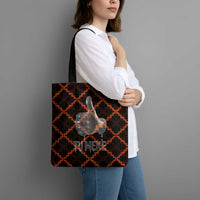 Tu Meke Maori New Zealand Slang Tote Bag with Glow Neon Step Style TS04 - Polynesian Pride