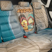 Kiwi Jandal Beach Life Back Car Seat Cover New Zealand Flip Flops Ocean Wave Surf Style TS04 - Polynesian Pride