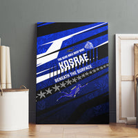 Kosrae Deep Sea Scuba Diving Canvas Wall Art Blue Hole Beneath The Surface Coral Reef Graphic Art