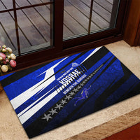 Kosrae Deep Sea Scuba Diving Rubber Doormat Blue Hole Beneath The Surface Coral Reef Graphic Art