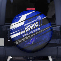 Kosrae Deep Sea Scuba Diving Spare Tire Cover Blue Hole Beneath The Surface Coral Reef Graphic Art