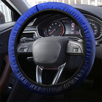 Kosrae Deep Sea Scuba Diving Steering Wheel Cover Blue Hole Beneath The Surface Coral Reef Graphic Art