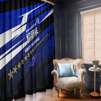 Kosrae Deep Sea Scuba Diving Window Curtain Blue Hole Beneath The Surface Coral Reef Graphic Art