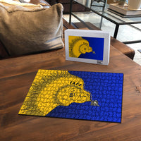 Kosrae Fafa Culinary Heritage Puzzle Kosraean Gold Taro Tradition Illustration With Coconut Leaves
