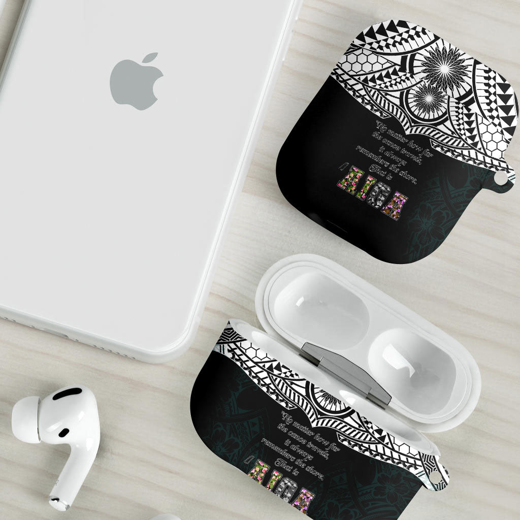 AIGA Always In Gods Arms Samoa AirPods Case Polynesian Tribal Tattoo Art Family Heritage Faith TS04 - Polynesian Pride