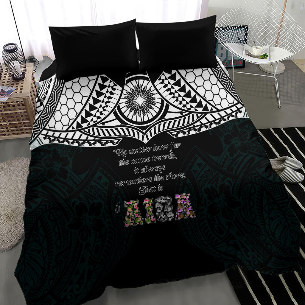 AIGA Always In Gods Arms Samoa Bedding Set Polynesian Tribal Tattoo Art Family Heritage Faith TS04 - Polynesian Pride