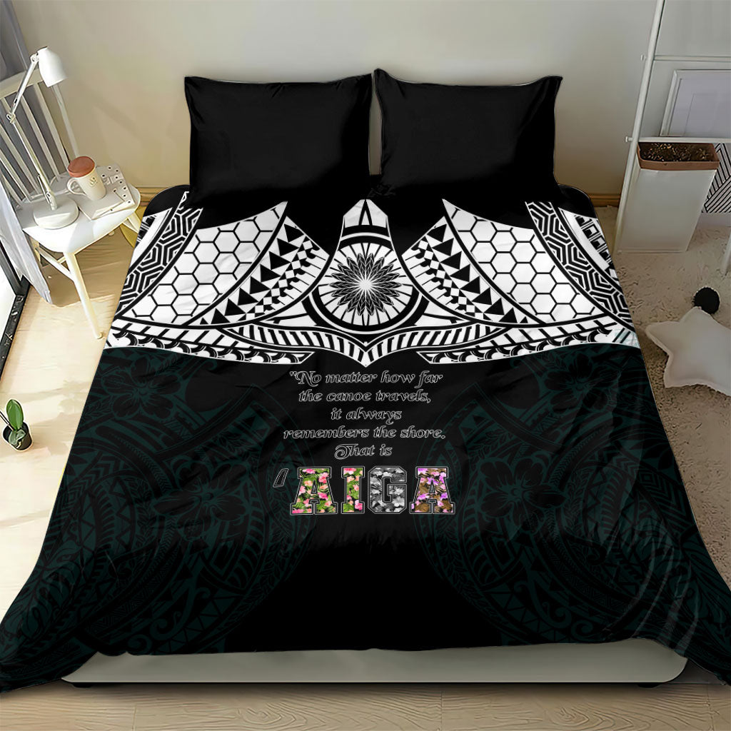 AIGA Always In Gods Arms Samoa Bedding Set Polynesian Tribal Tattoo Art Family Heritage Faith TS04 - Polynesian Pride