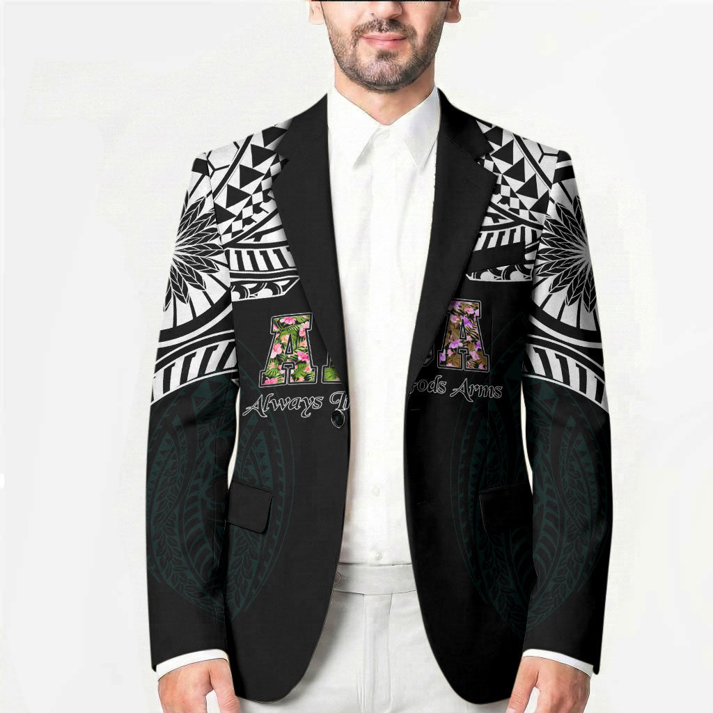 AIGA Always In Gods Arms Samoa Blazer Polynesian Tribal Tattoo Art Family Heritage Faith TS04 - Polynesian Pride