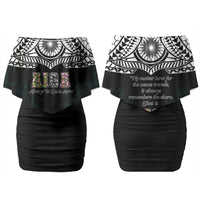 AIGA Always In Gods Arms Samoa Couples Matching Off Shoulder Short Dress and Hawaiian Shirt Polynesian Tribal Tattoo Art Family Heritage Faith TS04 - Polynesian Pride