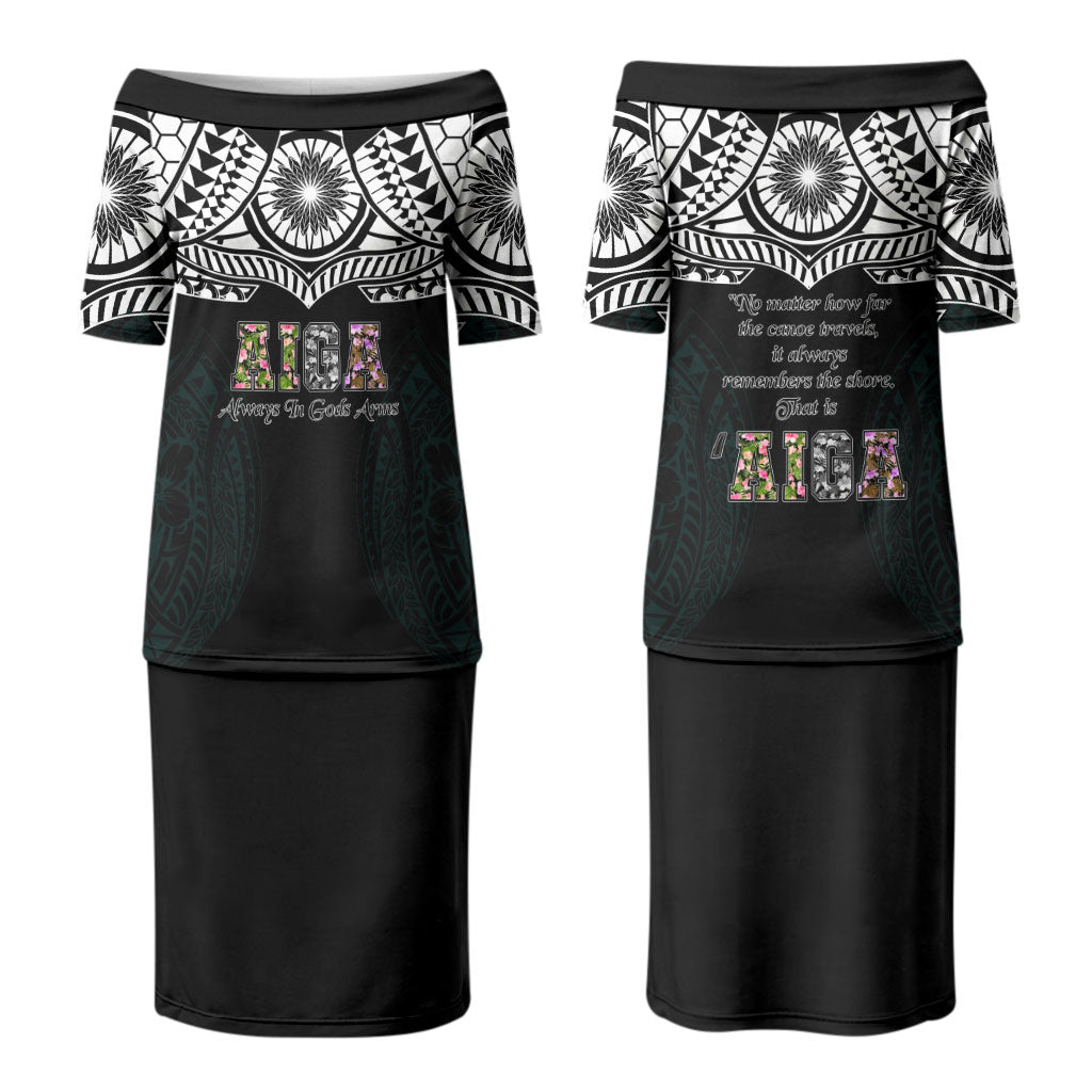 AIGA Always In Gods Arms Samoa Couples Matching Puletasi and Hawaiian Shirt Polynesian Tribal Tattoo Art Family Heritage Faith TS04 - Polynesian Pride