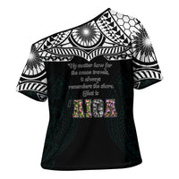 AIGA Always In Gods Arms Samoa Cross Shoulder Shirt Polynesian Tribal Tattoo Art Family Heritage Faith TS04 - Polynesian Pride