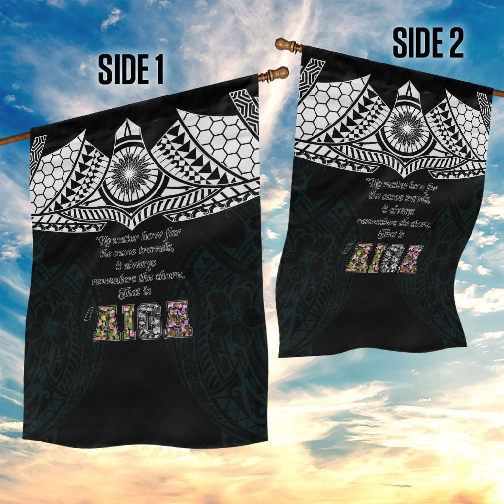 AIGA Always In Gods Arms Samoa Garden Flag Polynesian Tribal Tattoo Art Family Heritage Faith TS04 - Polynesian Pride