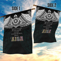 AIGA Always In Gods Arms Samoa Garden Flag Polynesian Tribal Tattoo Art Family Heritage Faith TS04 - Polynesian Pride