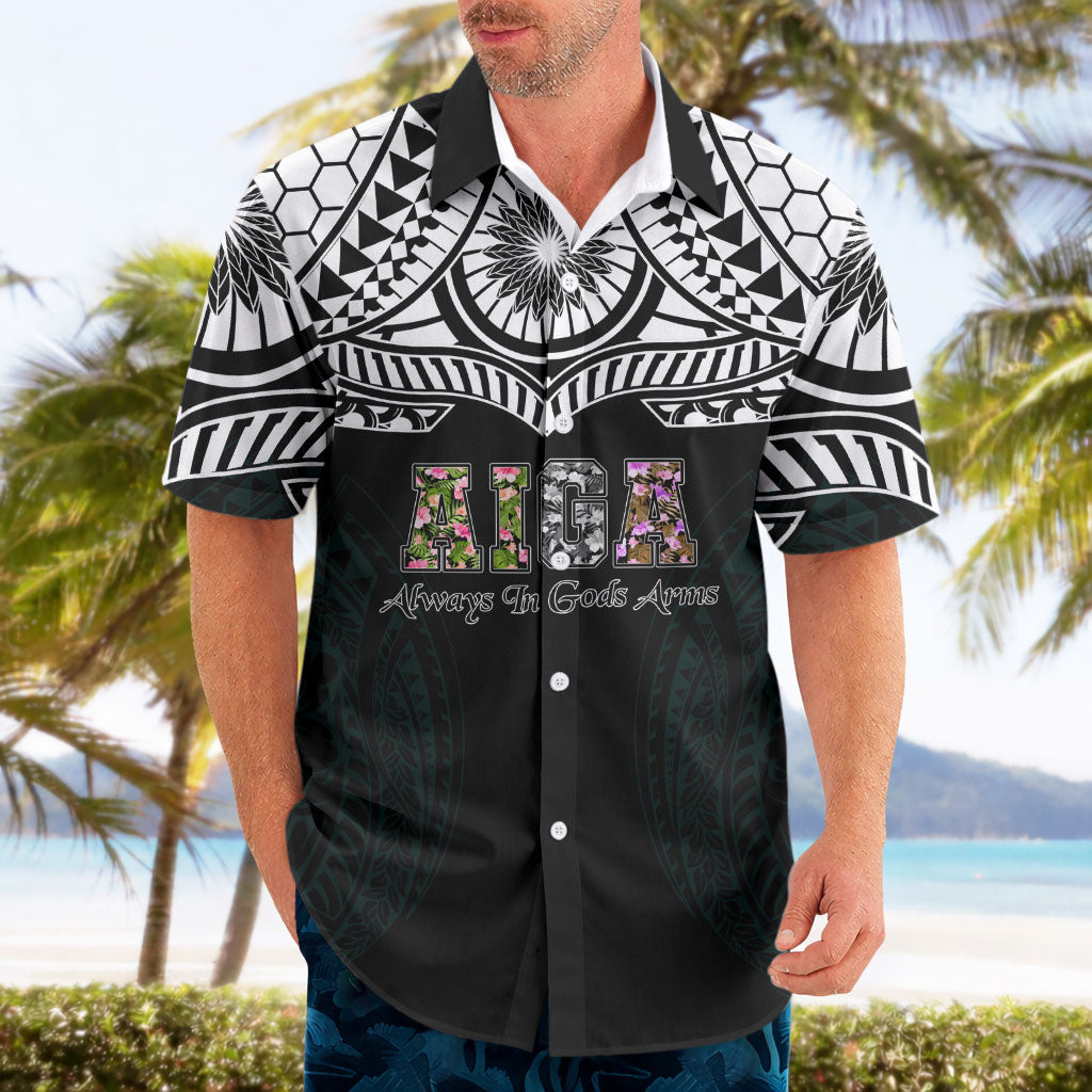 AIGA Always In Gods Arms Samoa Hawaiian Shirt Polynesian Tribal Tattoo Art Family Heritage Faith TS04 - Polynesian Pride