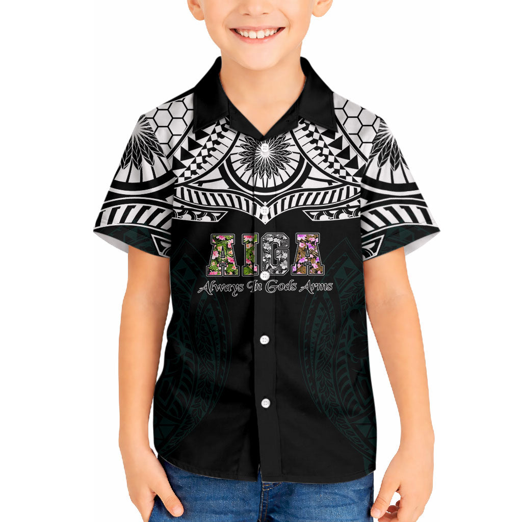 AIGA Always In Gods Arms Samoa Hawaiian Shirt Polynesian Tribal Tattoo Art Family Heritage Faith TS04 - Polynesian Pride