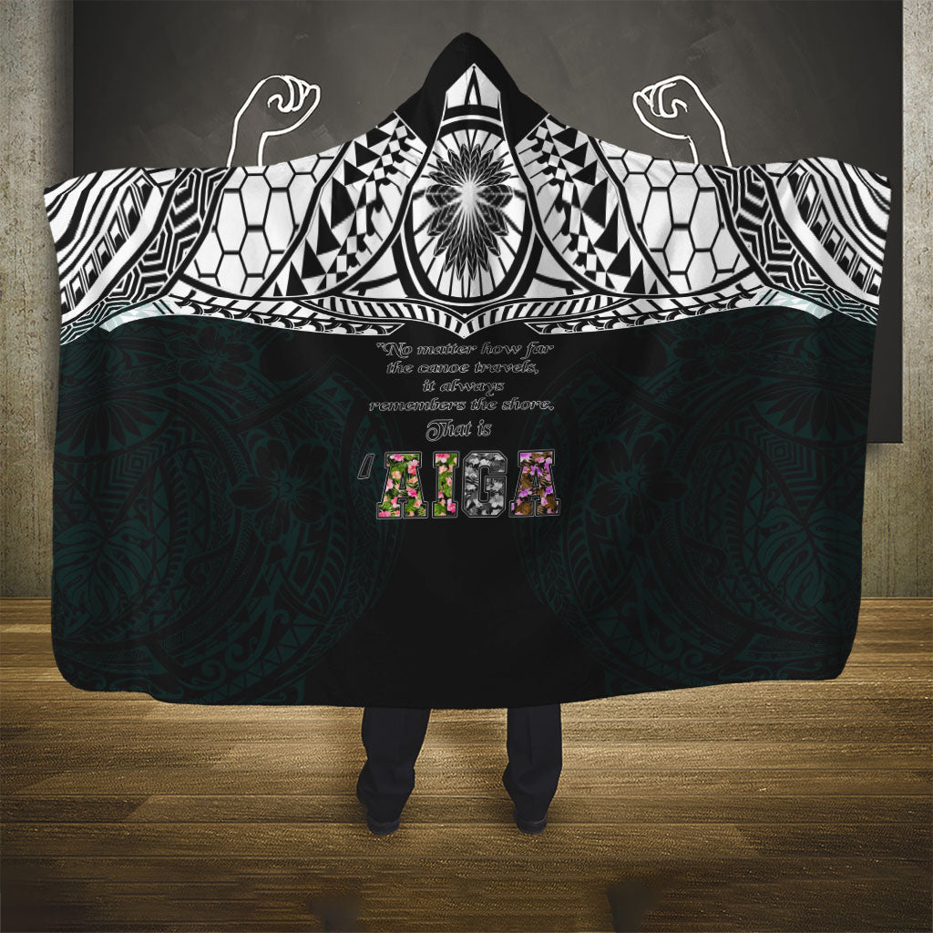 AIGA Always In Gods Arms Samoa Hooded Blanket Polynesian Tribal Tattoo Art Family Heritage Faith TS04 - Polynesian Pride