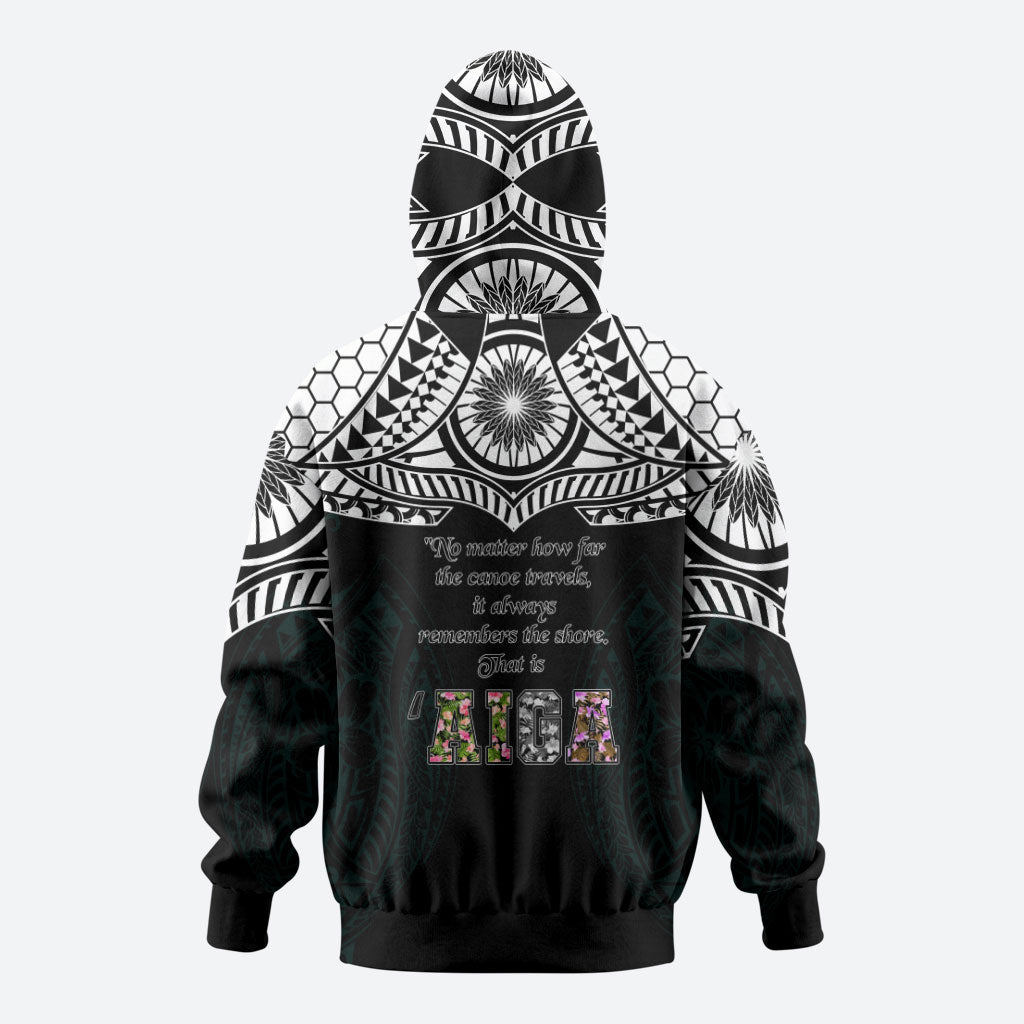 AIGA Always In Gods Arms Samoa Hoodie Polynesian Tribal Tattoo Art Family Heritage Faith TS04 - Polynesian Pride