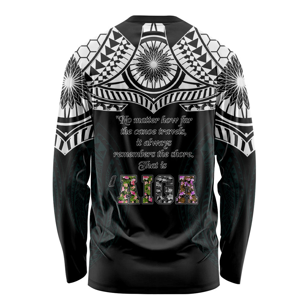 AIGA Always In Gods Arms Samoa Long Sleeve Shirt Polynesian Tribal Tattoo Art Family Heritage Faith TS04 - Polynesian Pride