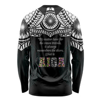 AIGA Always In Gods Arms Samoa Long Sleeve Shirt Polynesian Tribal Tattoo Art Family Heritage Faith TS04 - Polynesian Pride