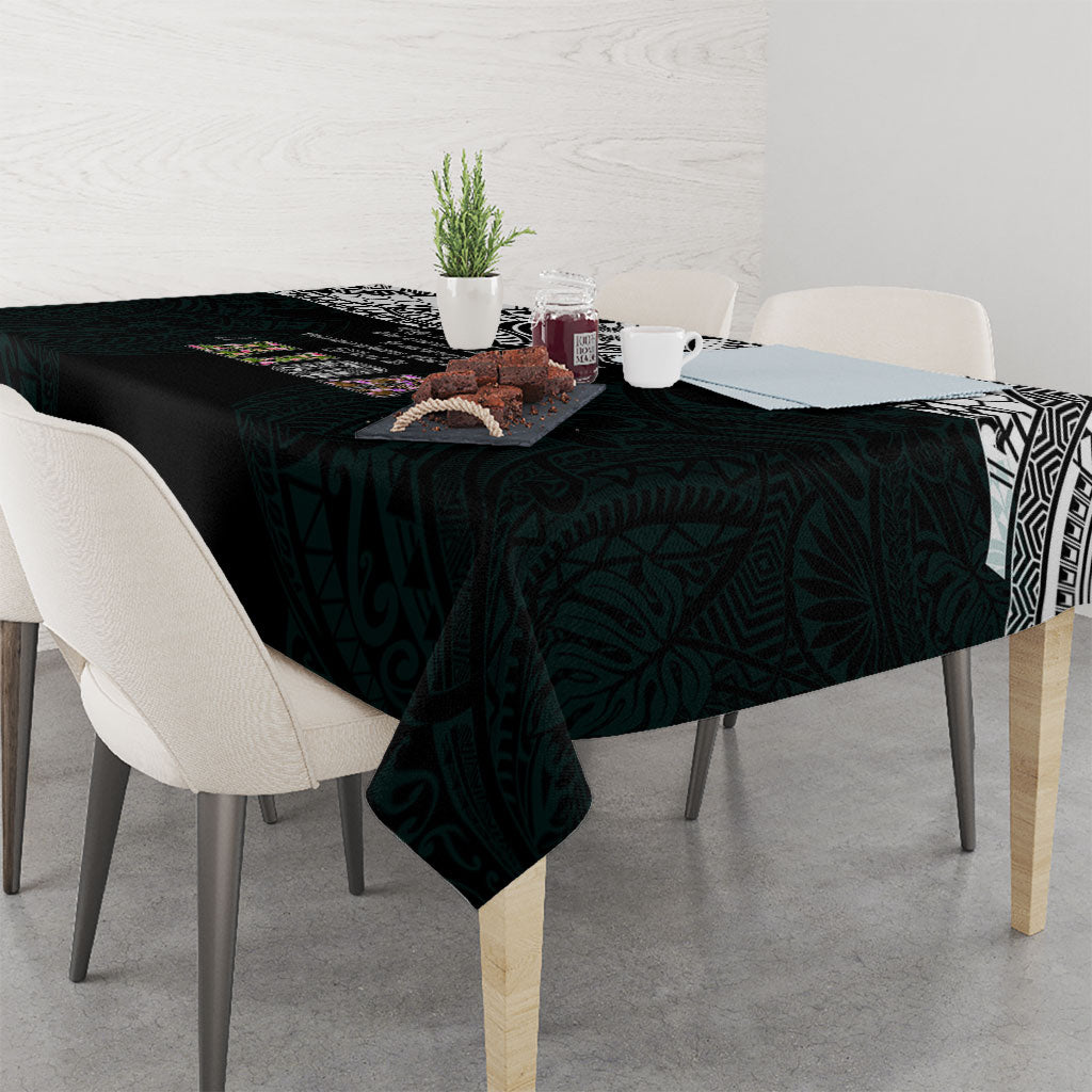 AIGA Always In Gods Arms Samoa Tablecloth Polynesian Tribal Tattoo Art Family Heritage Faith TS04 - Polynesian Pride