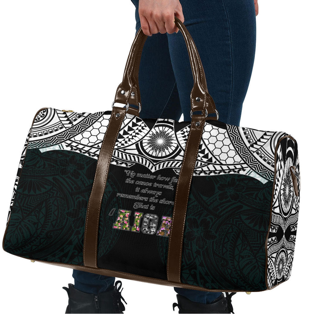 AIGA Always In Gods Arms Samoa Travel Bag Polynesian Tribal Tattoo Art Family Heritage Faith TS04 - Polynesian Pride