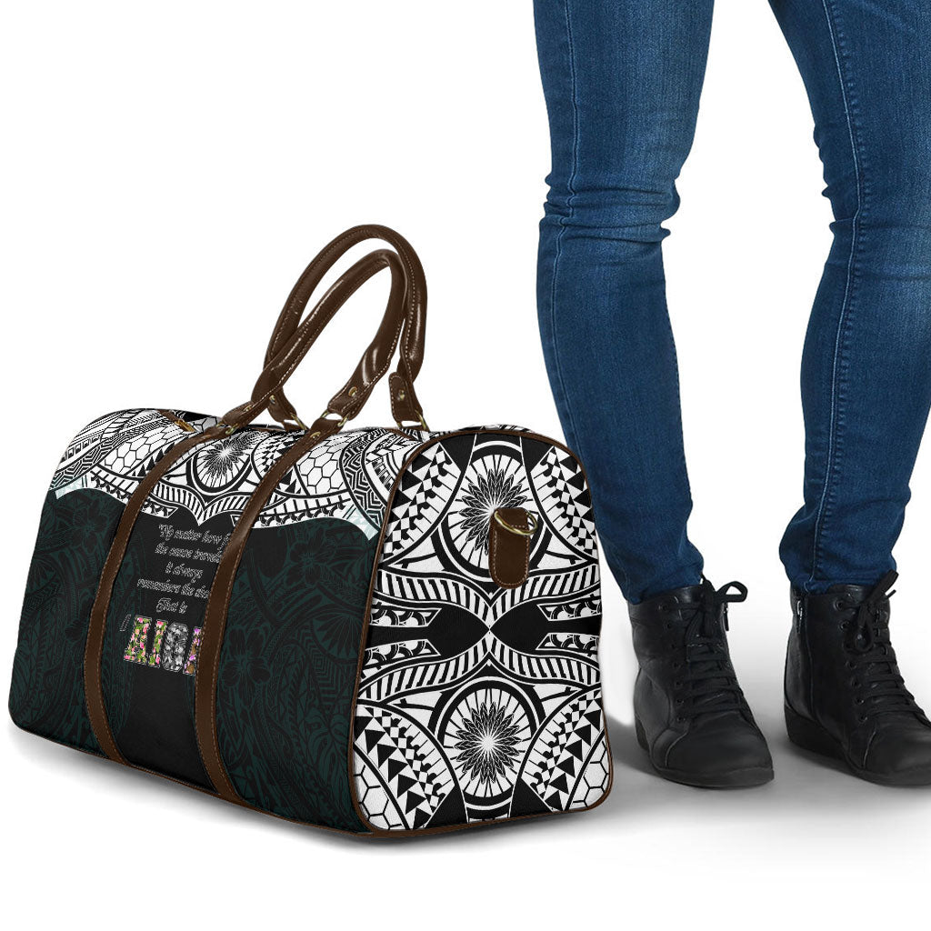 AIGA Always In Gods Arms Samoa Travel Bag Polynesian Tribal Tattoo Art Family Heritage Faith TS04 - Polynesian Pride