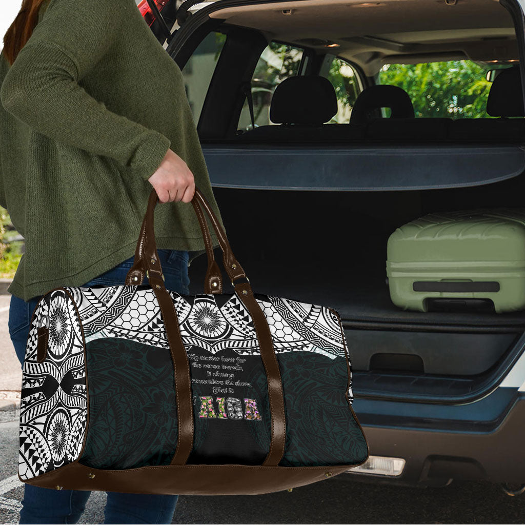 AIGA Always In Gods Arms Samoa Travel Bag Polynesian Tribal Tattoo Art Family Heritage Faith TS04 - Polynesian Pride