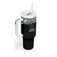 AIGA Always In Gods Arms Samoa Tumbler With Handle Polynesian Tribal Tattoo Art Family Heritage Faith TS04 - Polynesian Pride