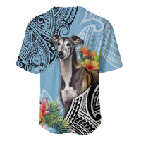 Polynesian Greyhound Baseball Jersey Polynesian Pattern And Greyhound TS04 - Polynesian Pride
