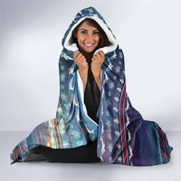 Tonga Christmas Hooded Blanket with Singing Whale Ocean Scene National Coat of Arms TS04 - Polynesian Pride