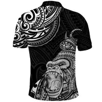 Hawaii Polynesian Polo Shirt Gorila Tatoo Polynesian Style TS04 - Polynesian Pride