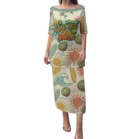 NZ Slang Sweet As Kiwi Shaka Sign Family Matching Puletasi and Hawaiian Shirt New Zealand Surfboards Sun and Tropical Beach Retro