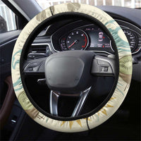 NZ Slang Sweet As Kiwi Shaka Sign Steering Wheel Cover New Zealand Surfboards Sun and Tropical Beach Retro