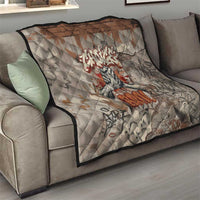 Choice Bro Graffiti Handshake Quilt New Zealand Slang Fern Brick Wall and Urban Street Art