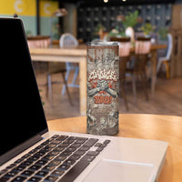 Choice Bro Graffiti Handshake Skinny Tumbler New Zealand Slang Fern Brick Wall and Urban Street Art