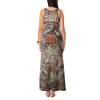 Choice Bro Graffiti Handshake Tank Maxi Dress New Zealand Slang Fern Brick Wall and Urban Street Art