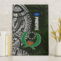 Pohnpei Federated States Of Micronesia Canvas Wall Art Polynesian Tribal Heritage Art With Kaselehlie State Seal