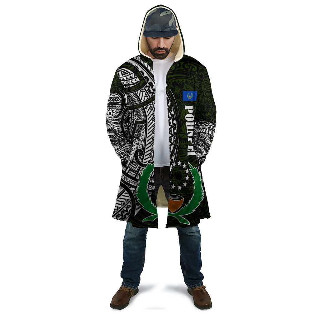Pohnpei Federated States Of Micronesia Cloak Polynesian Tribal Heritage Art With Kaselehlie State Seal