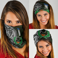 Pohnpei Federated States Of Micronesia Neck Gaiter Polynesian Tribal Heritage Art With Kaselehlie State Seal