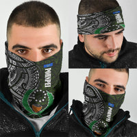 Pohnpei Federated States Of Micronesia Neck Gaiter Polynesian Tribal Heritage Art With Kaselehlie State Seal