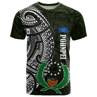 Pohnpei Federated States Of Micronesia T Shirt Polynesian Tribal Heritage Art With Kaselehlie State Seal